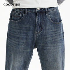 Fashion Casual Straight Jeans Autumn