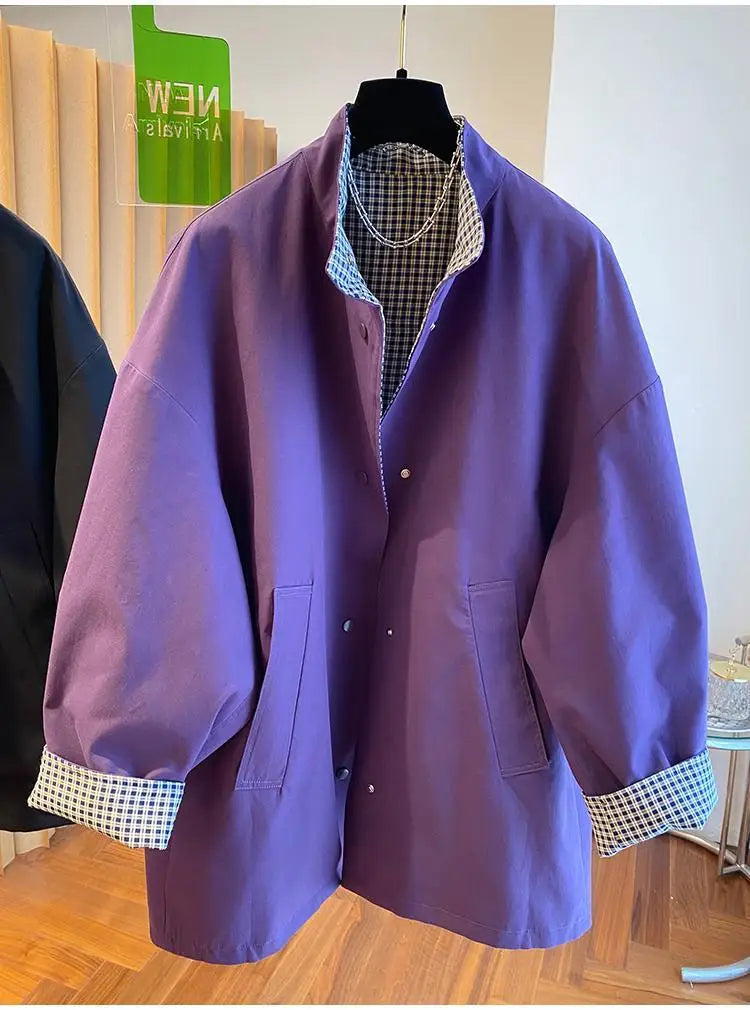 Casual Loose Windbreaker Trench Coat
