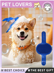 2-in-1 Deshedding Glove Bath Set