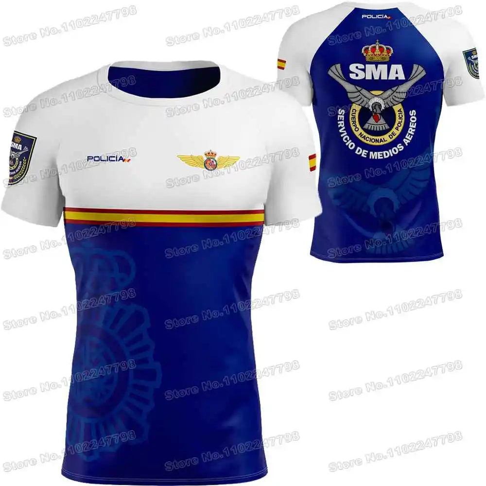 2025 Spain T Shirt Men Outdoor Shirts CNP Clothing Training Tops Downhill MTB Jersey Running Sportswear