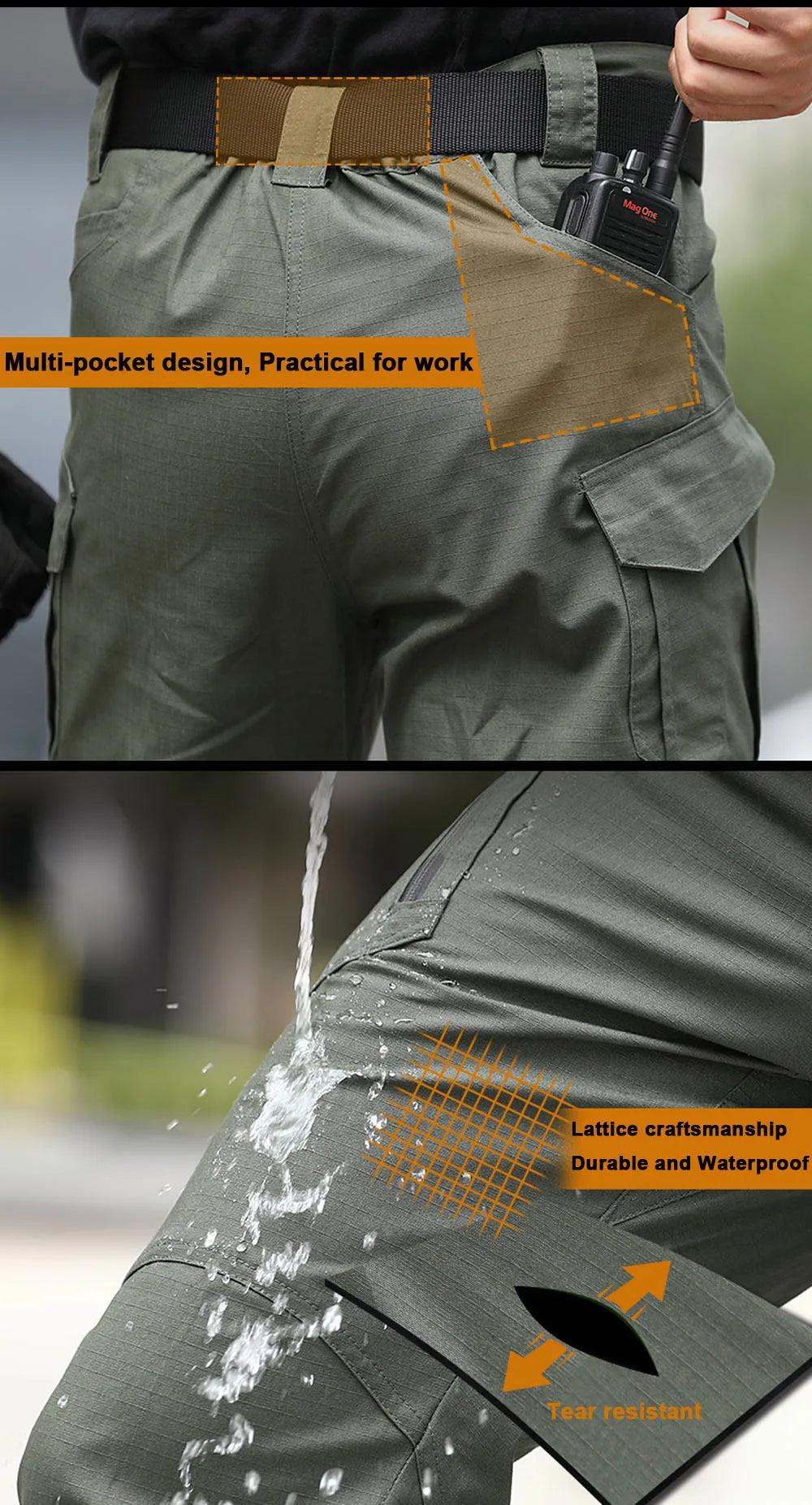 Classic Tactical Cargo Jogger Pants