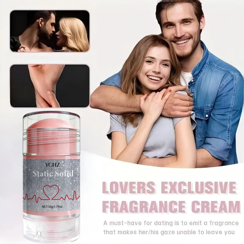 Love the Solid Perfume Stick, Suitable for Women and Men, Refreshing Solid Perfume, Perfect for Dates and Everyday Use, Ideal Gift, Exudes a Charming and Mysterious Scent, Long-Lasting Fragrance.