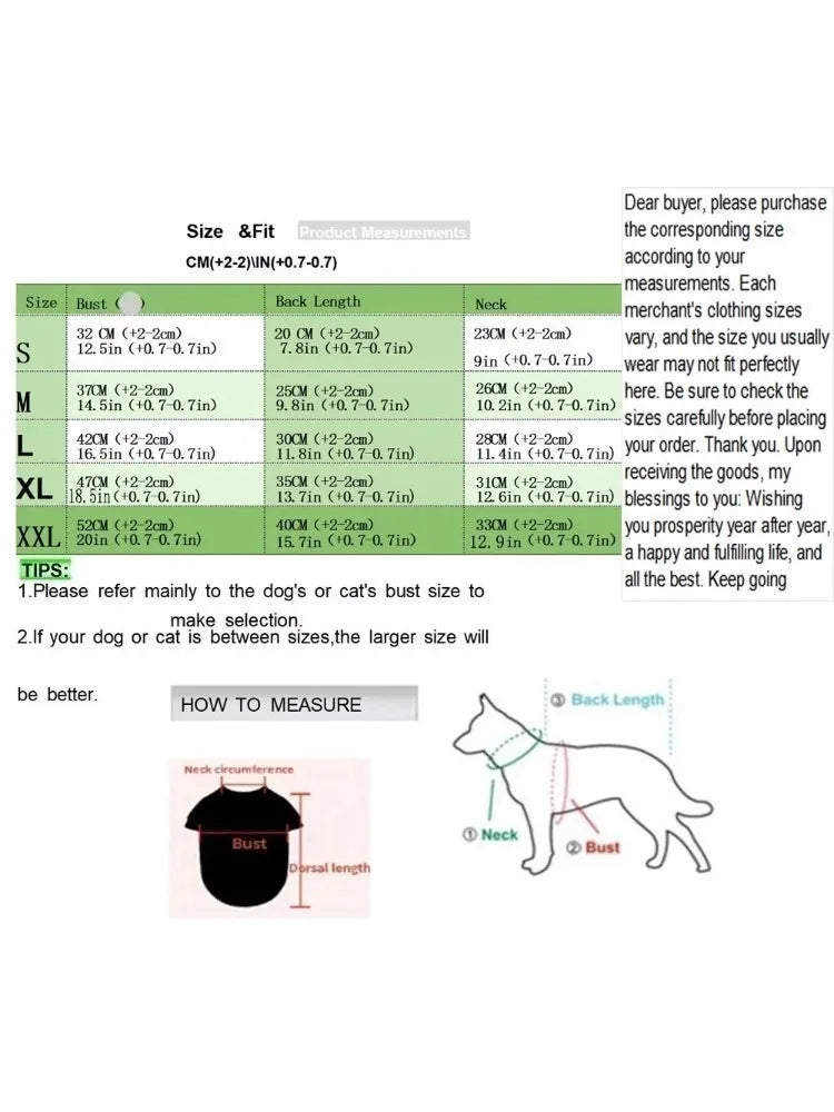 Sun Protection Four-Legged Pet Outfit