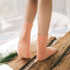 Plush Cozy Winter Cotton Socks
