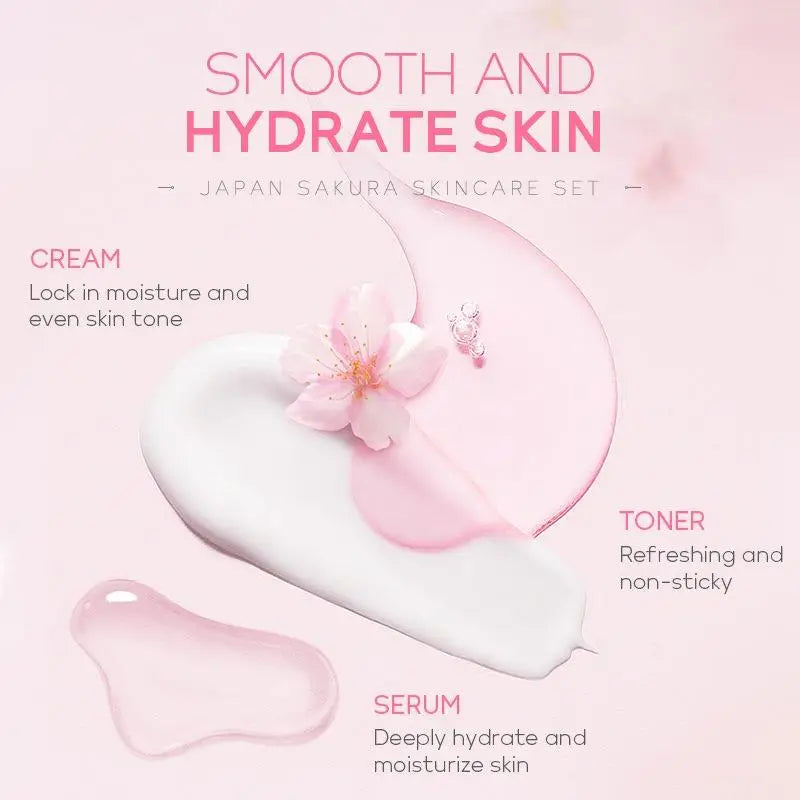 Sakura Complete Skincare Collection Set