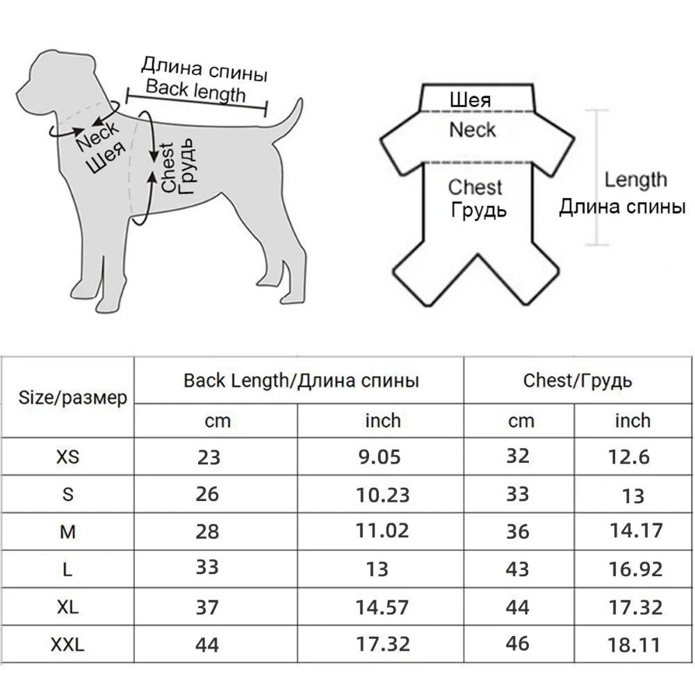 Casual Waterproof Puppy Rain Jumpsuit