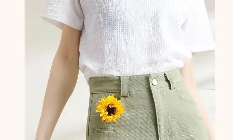 Modern High Waist Mini Skirt