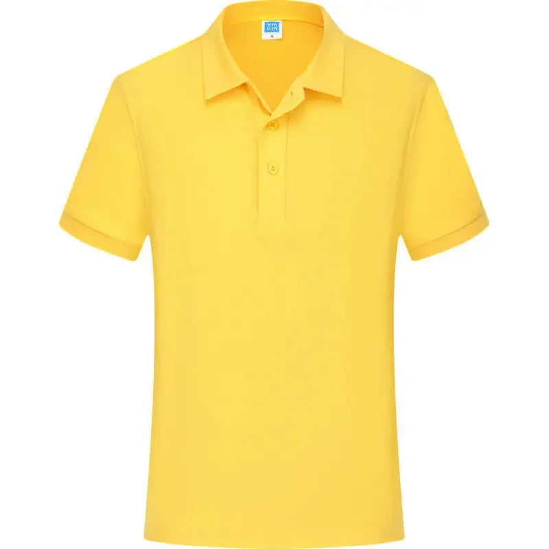 Minimal Button Polo Tee Women