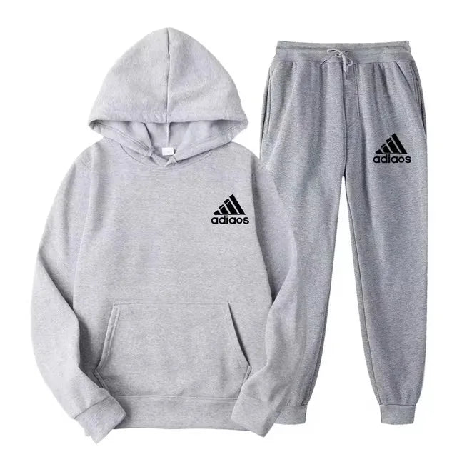 Casual Hooded Pullover Set