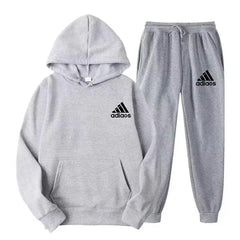Casual Hooded Pullover Set