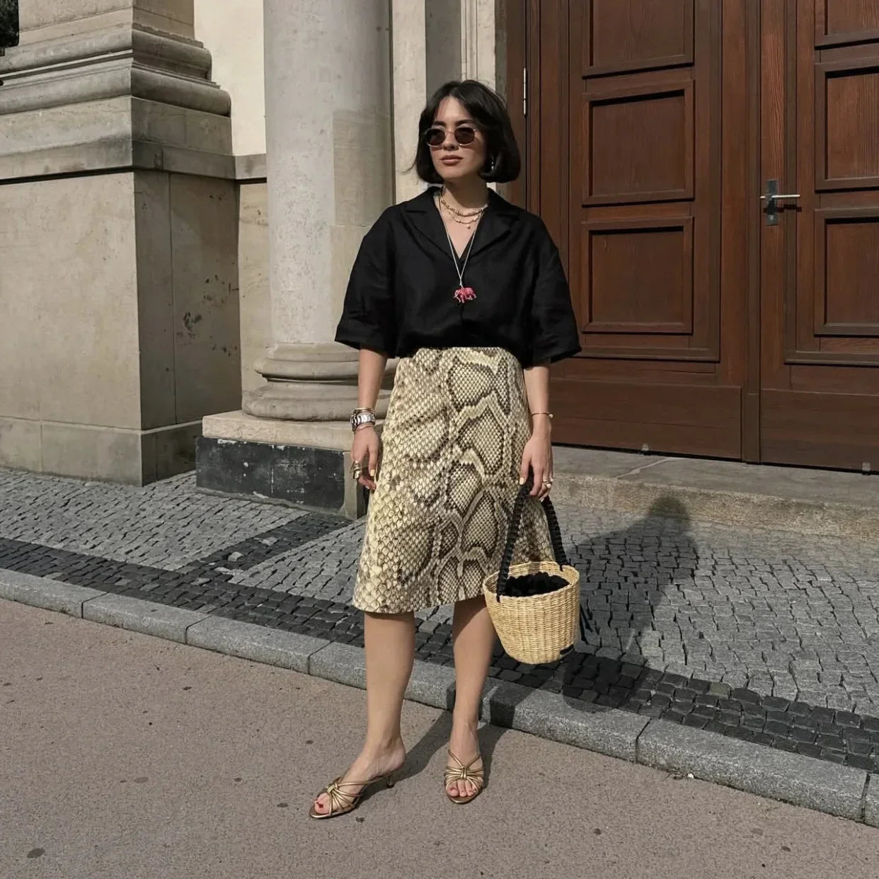 Snakeskin Printed Fashion Premium Edition
