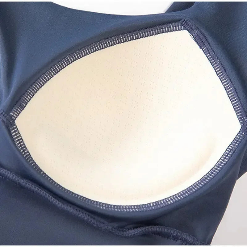 High Impact Sports Bras For Women High Support Padded Sports Bra Workout Fitness Crop Top For Women Racerback Bra For Yoga