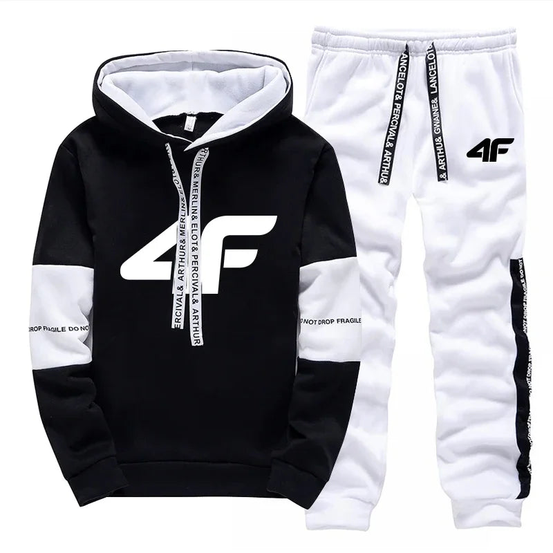 Loose Fit Casual Tracksuit Set