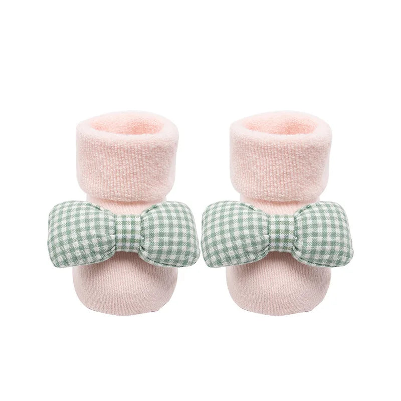 TITLE: Winter Warmth Baby Grip Socks