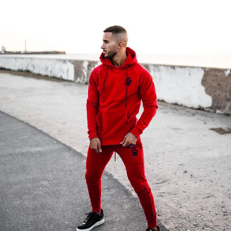 Hoodie Men Spring and Autumn Coat Pullover Slim Fit for Men Workout Jogger Casual Fashion Clothing