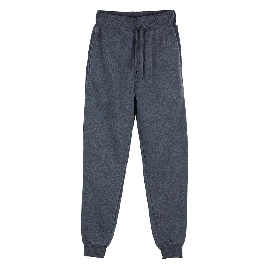 2025 New Joggers Sweatpants Men and Women Elastic Waist Loose Casual Trousers White Beige Pink Yellow Hip Hop Mens Sweat Pants