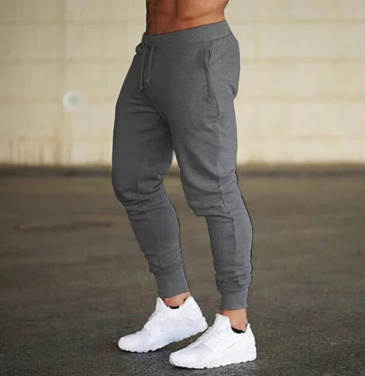 Men's 2-Pack Printed Casual Joggers, 100% Polyester, Soft Breathable Lightweight Fabric, Loose Fit Stylish Sports Trousers