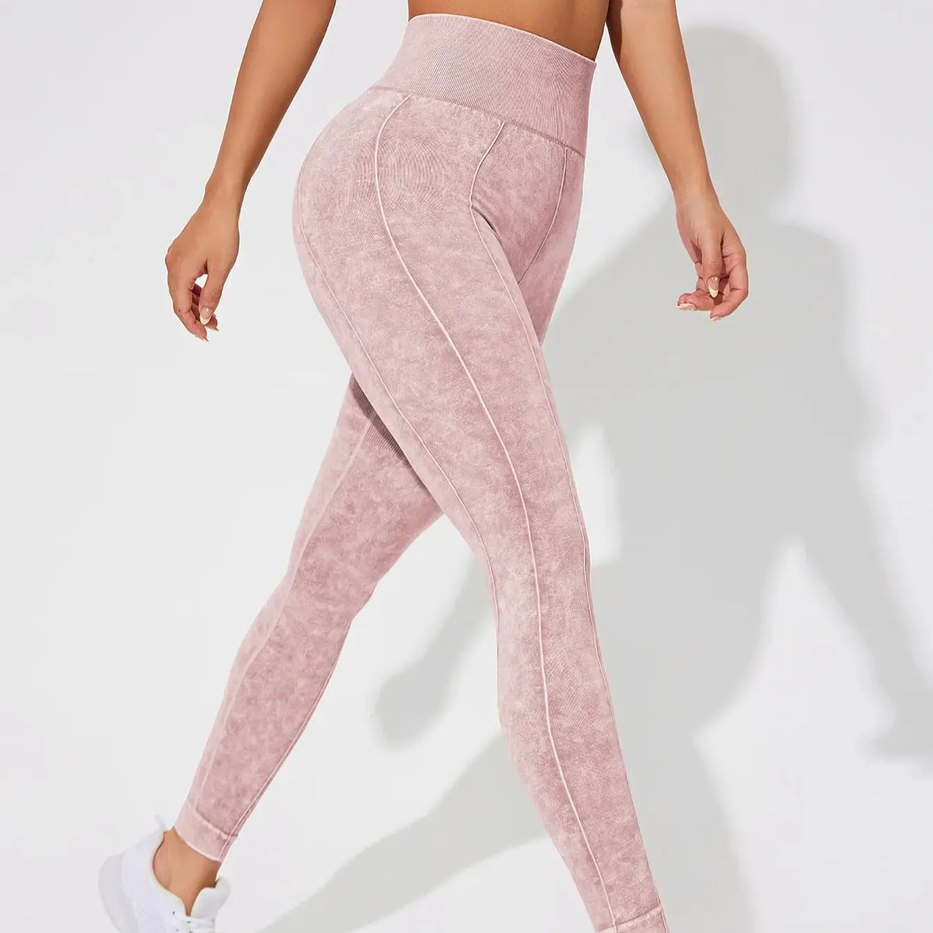 Women Vintage Leggings Gym Fitness Athletic Workout Elastic Leggins Good Elastic Yoga Pants Push Up Sports Training Tights