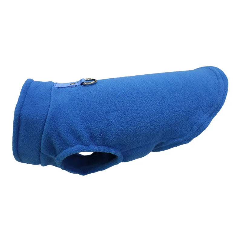 D-Ring Warm Fleece Dog Vest