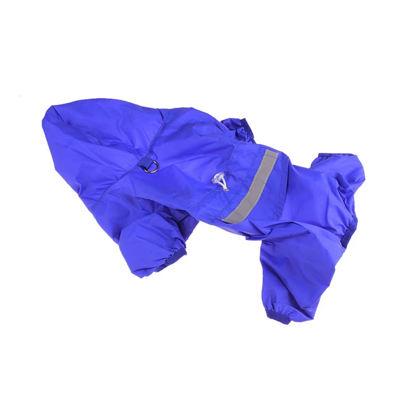 Casual Waterproof Puppy Rain Jumpsuit