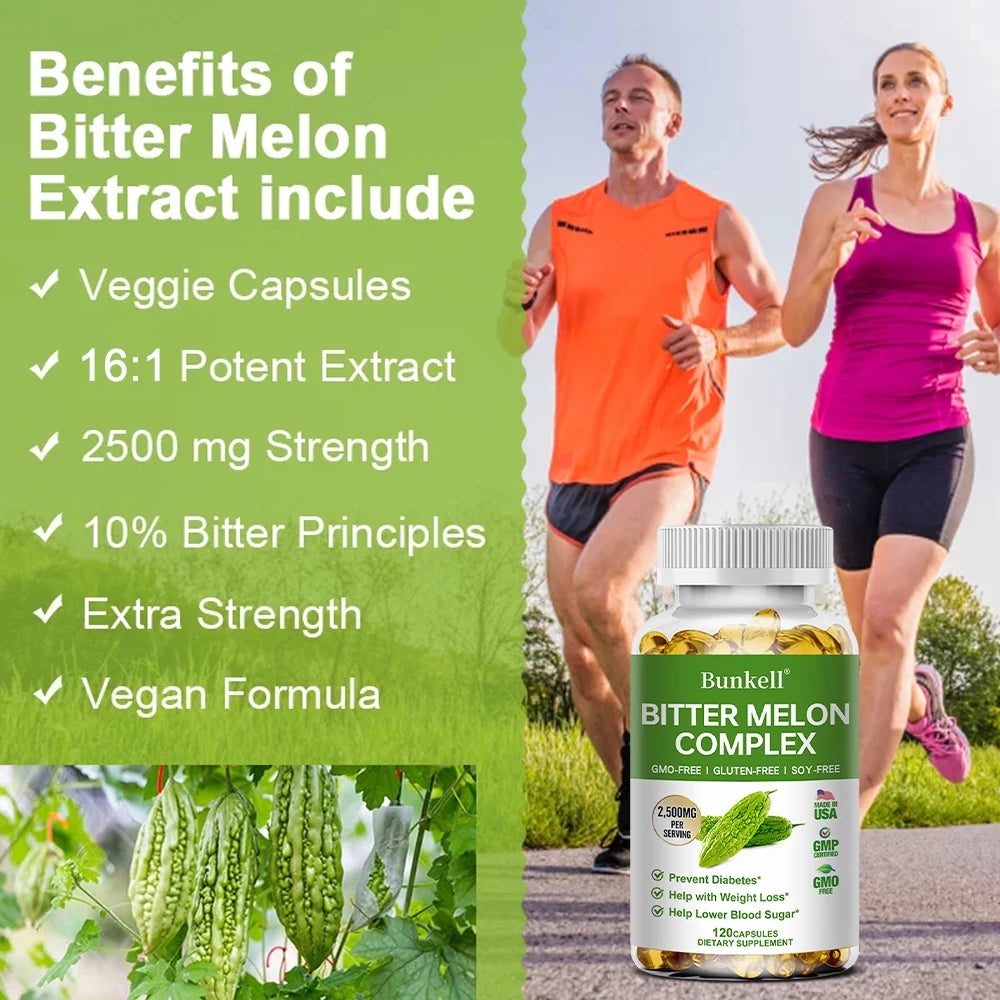 Organic Bitter Melon Extract Capsules