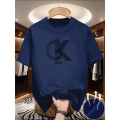 2026 Men's Graphic T Shirts Casual Crew Neck Short Sleeves Summer Essential Fashionable Prints Comfortable Basic Tees for Daily