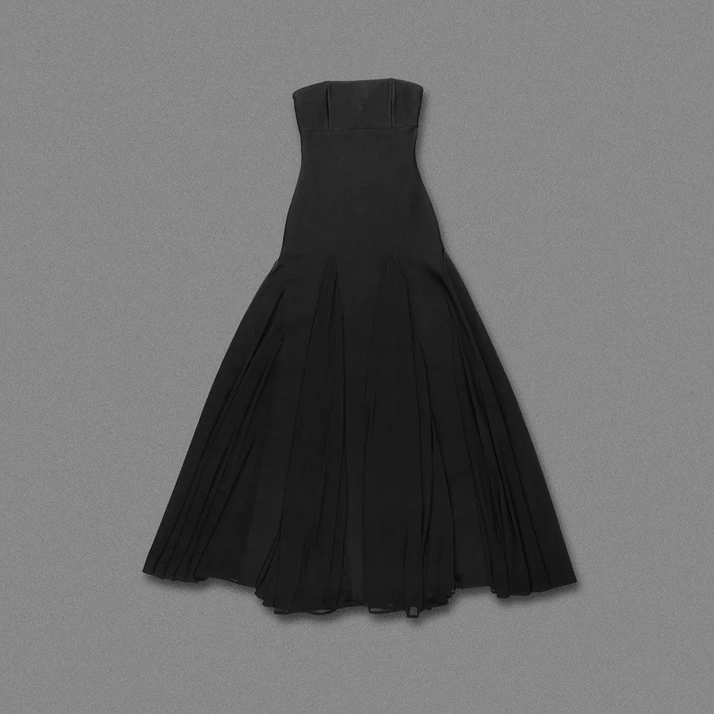Elegant Backless Sleeveless Evening Gown