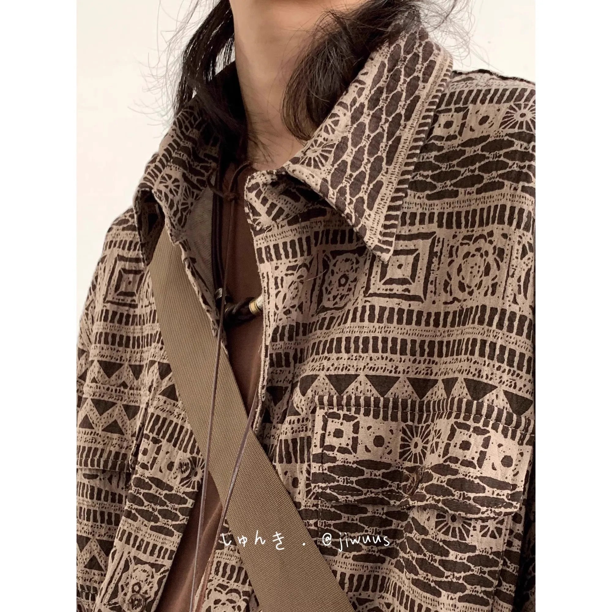 Ethnic Casual Beach Shirt Men