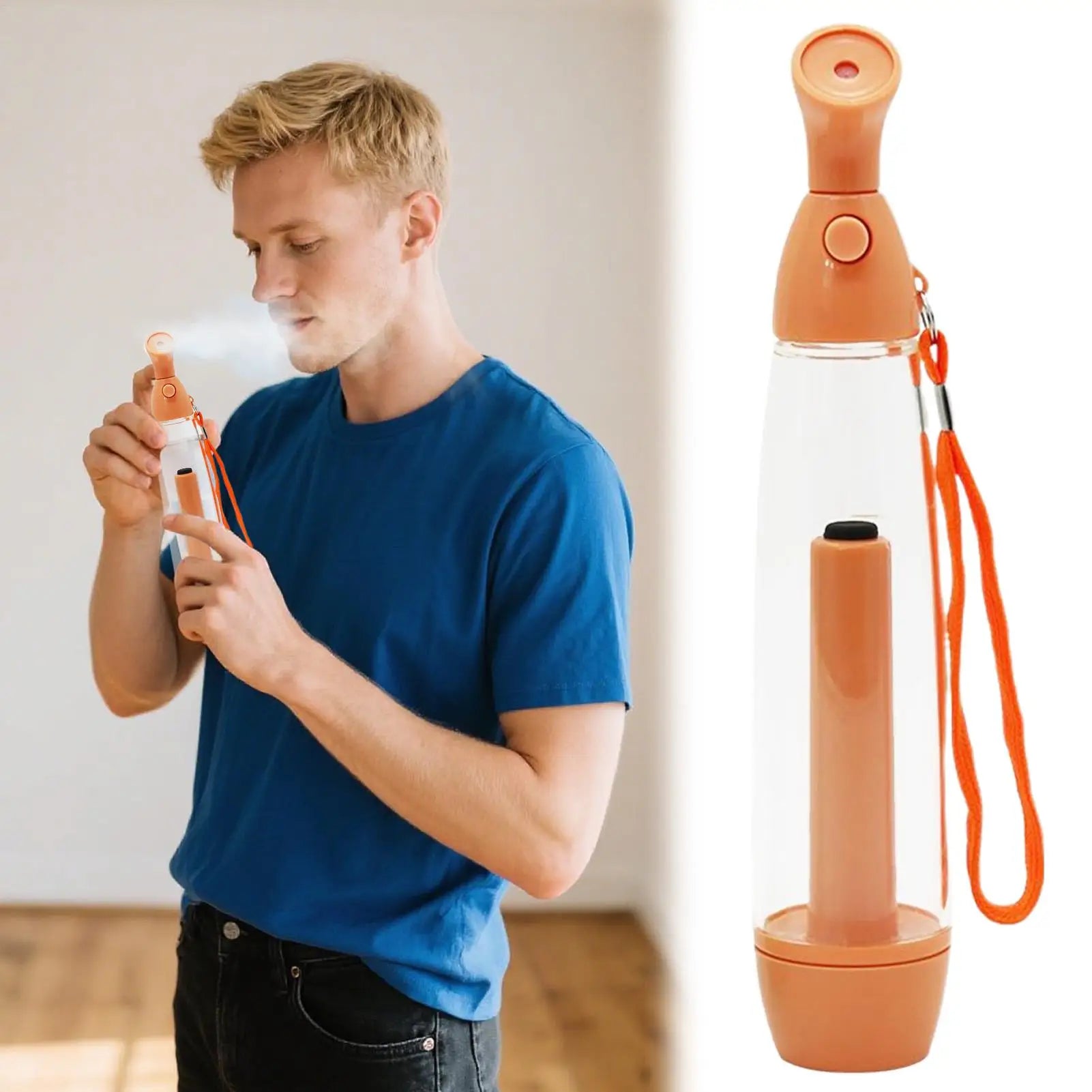 Facial Mister Moisturizing Handheld Mist Sprayer Small Skin Care Tools Portable Humidifier Steamer for Outdoor Makeup Home