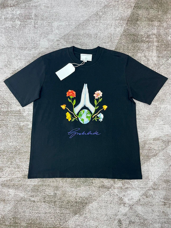 Oversized Fruit Logo Cotton Tee