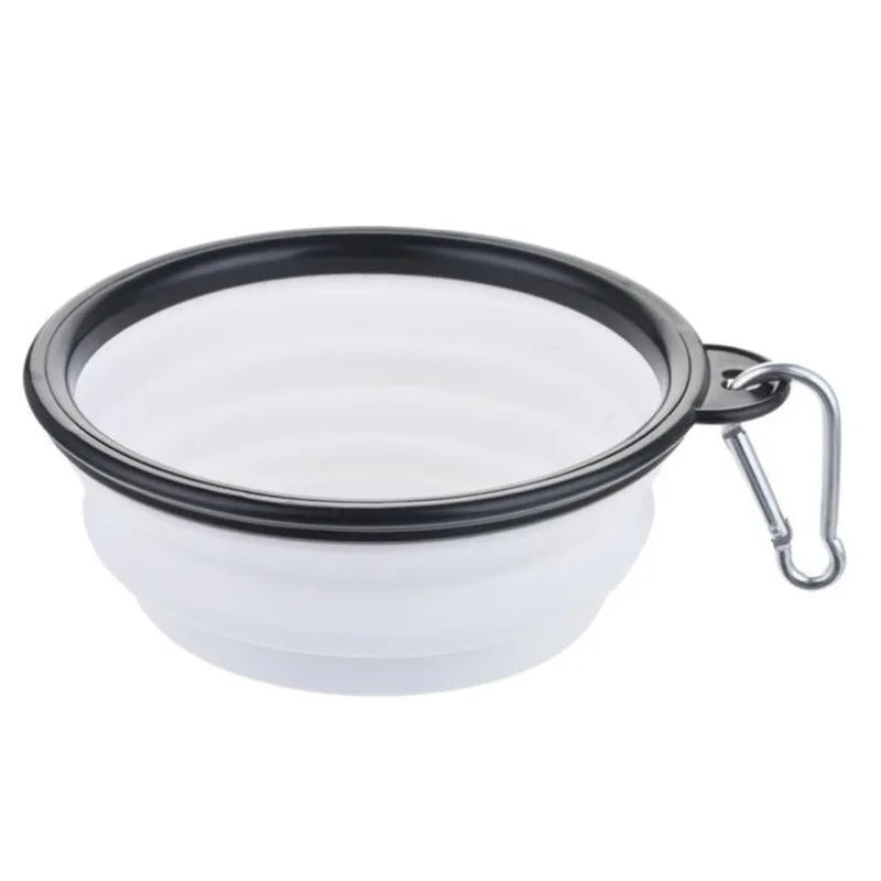 Durable TPR Collapsible Travel Bowl