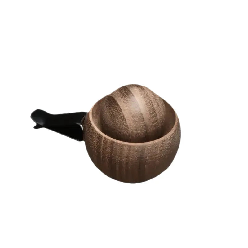 Car & Home Essential Oil Diffuser - Made of Wood Mini Cute Natural Fragrance Diffuser Suitable for Bedroom Living Room Bathroom