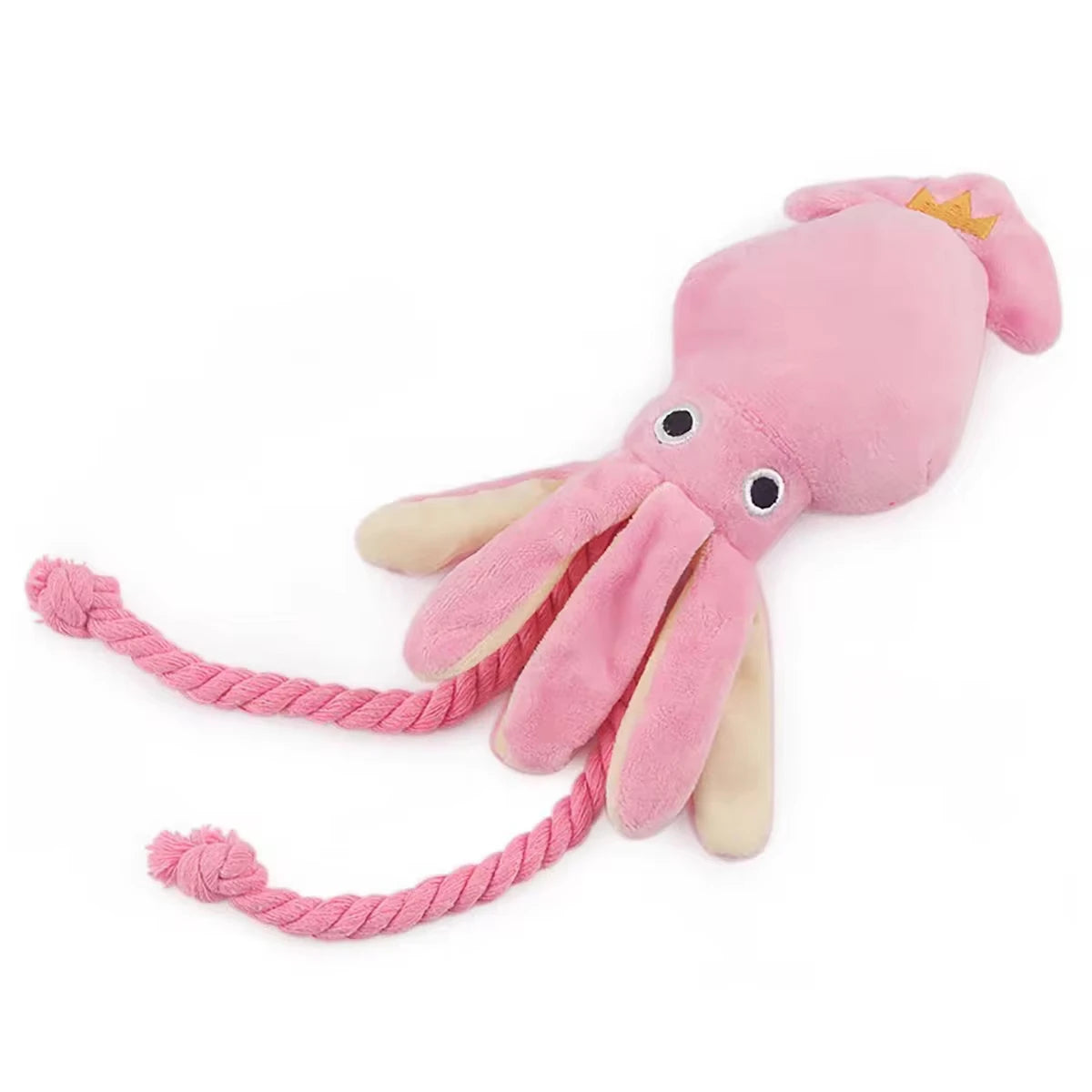 Pet Plush Toy for Small Large Dogs Cats Molar Toys Octopus Shape Interactive Cotton Rope Toy Dog AccessoriesTraining Squeaky