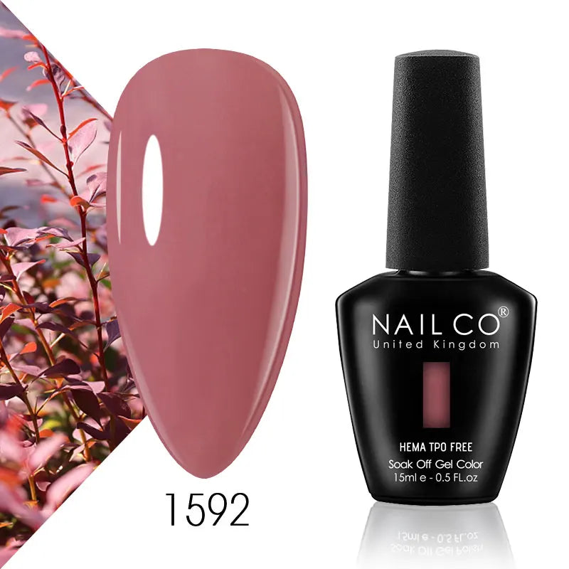 NAILCO 15ml Nail Gel Polish Semi Permanent UV Varnish Nails Art Gel Vernis Manicure TOP BASE Nails Products Supplies Equipment