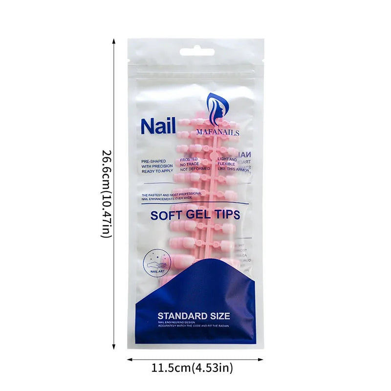 New 120Pes False Nails on Legs French Short Sguare Press on Toe Nails Foot False Nails Feet for Women JZJCDJ01
