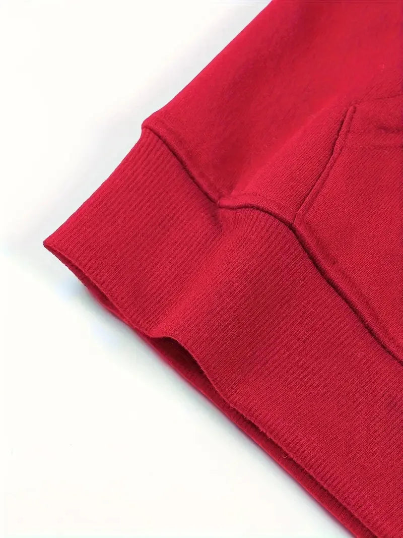 Women's Hoodie Jacket Zipper Fleece Lined Casual Sportswear Hooded Sweatshirt Outerwear 5046 Print Comfortable Loose Fit