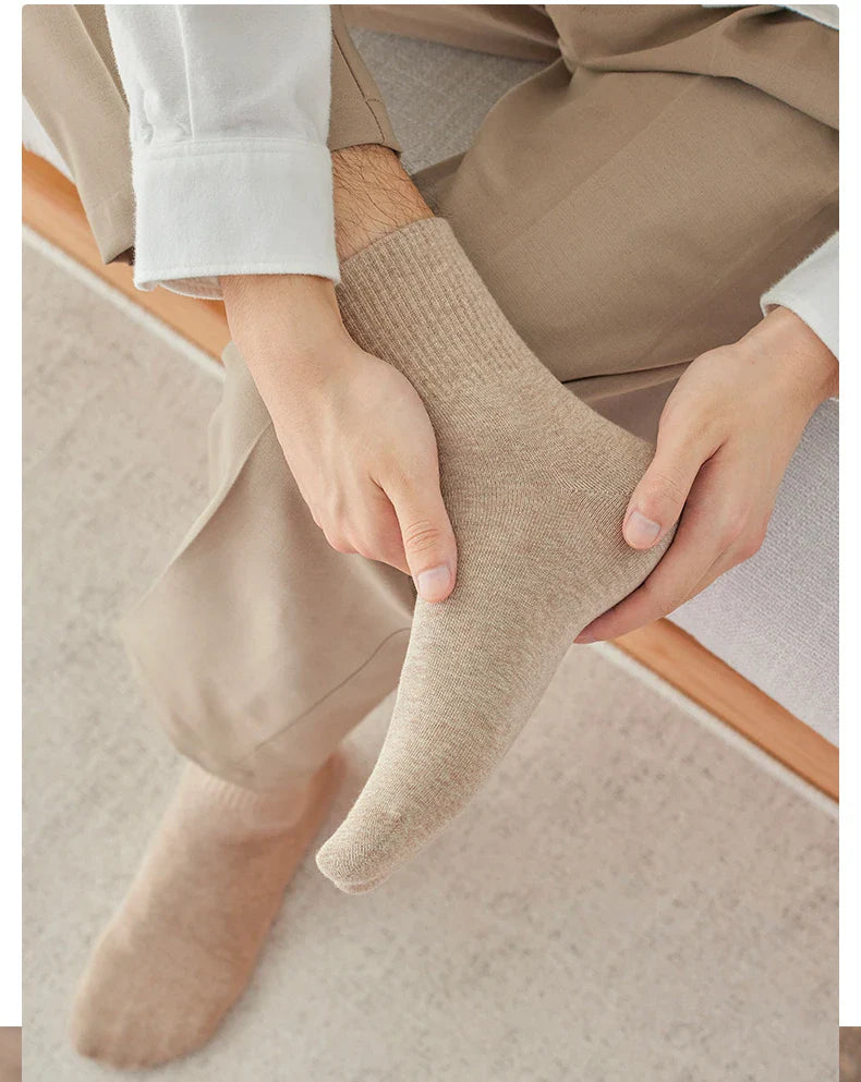 Combed Cotton Business Crew Socks