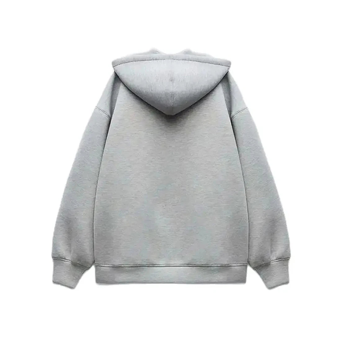 Warm Hooded Double Zip Jacket