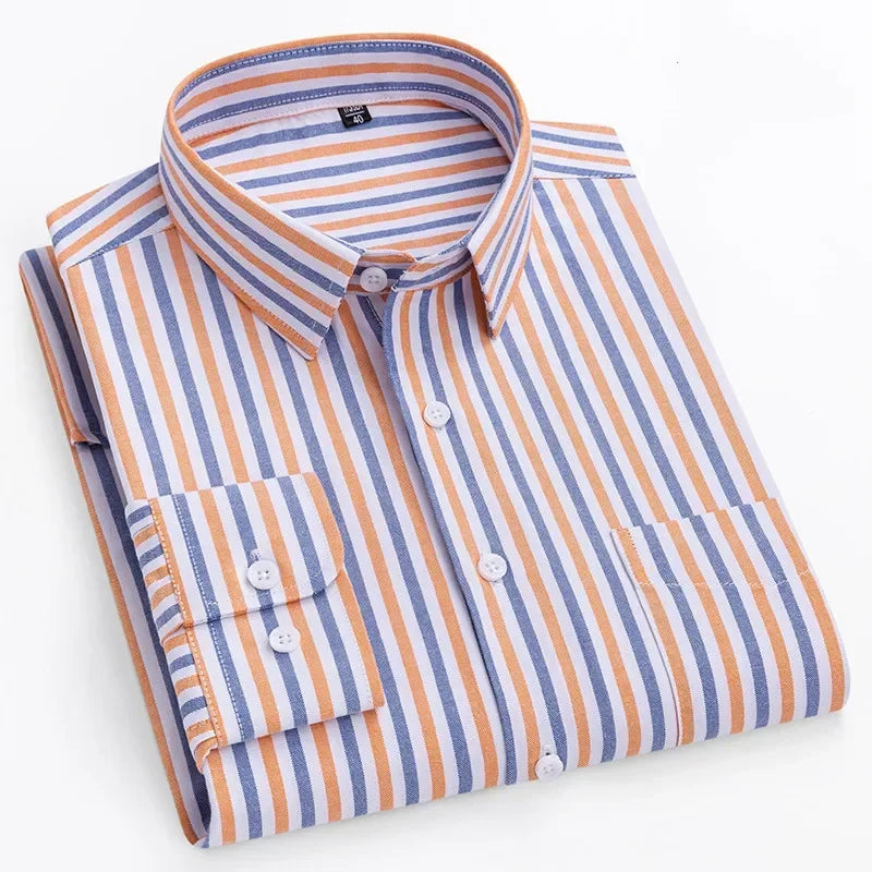 Oversized Cotton Oxford Business Shirt