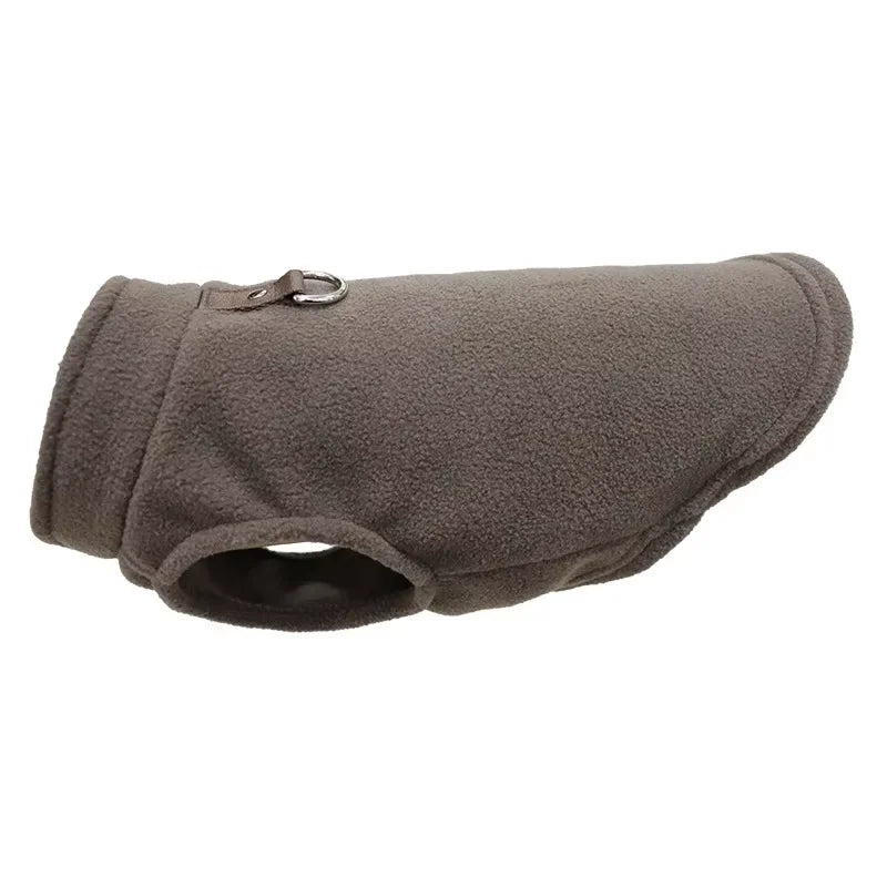 D-Ring Warm Fleece Dog Vest