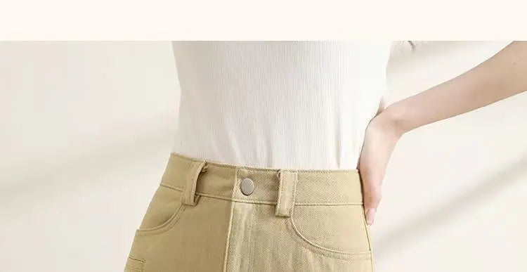 Modern High Waist Mini Skirt
