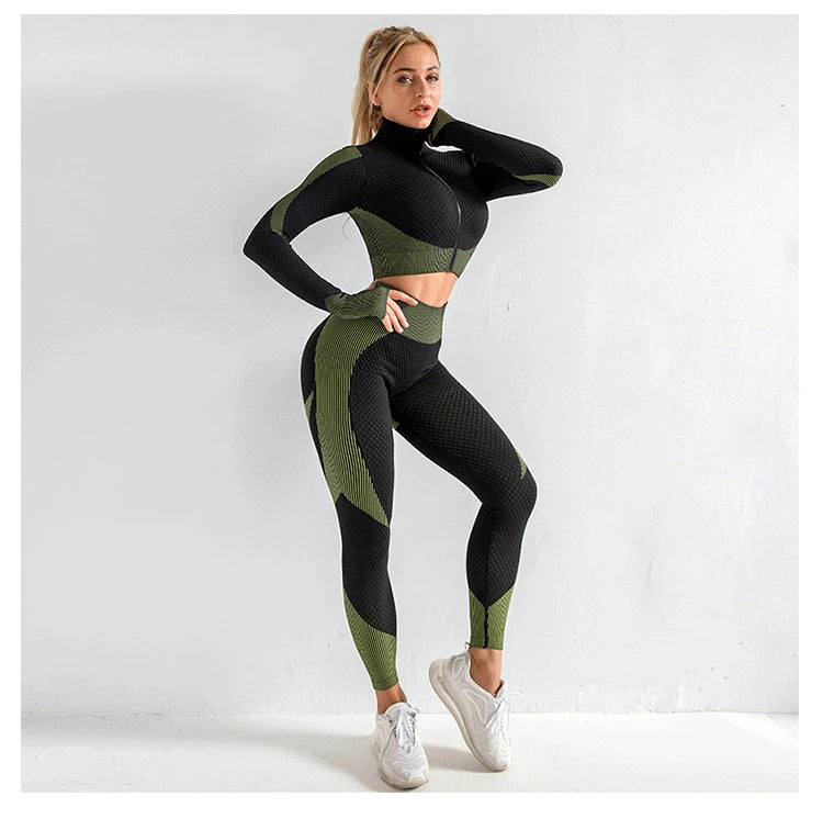 High-Waisted Leggings for Women, Perfect for Yoga and Fitness, Seamless and Peach-Bum Design