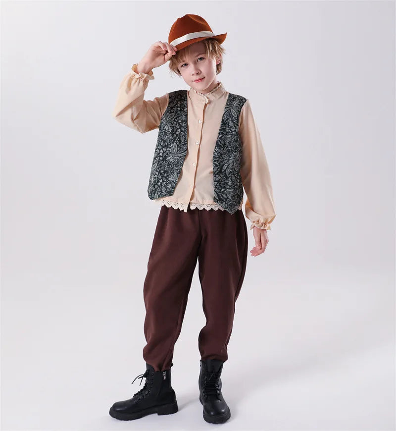 Medieval Bavarian Kids Costume Set
