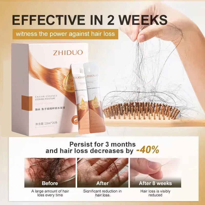 Caviar Keratin Hair Mask 5 Seconds Repair Damaged Frizzy Hairs Soft Smooth Shiny Nutrition Deep Moisturize Nourishing Hair Care