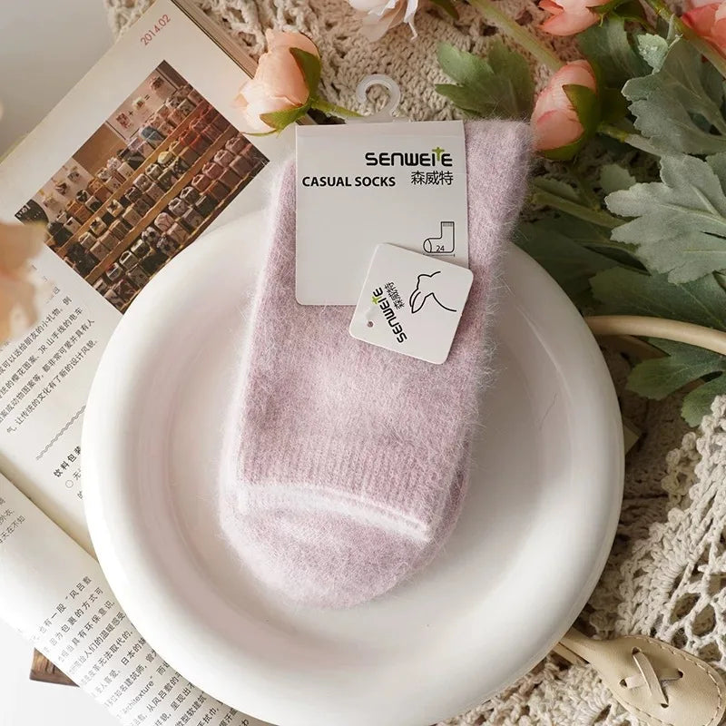 Plush Winter Mid Tube Socks