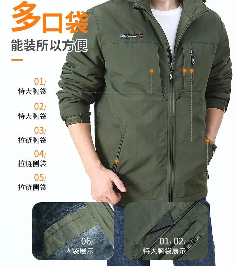 Oversize Waterproof Outdoor Coat