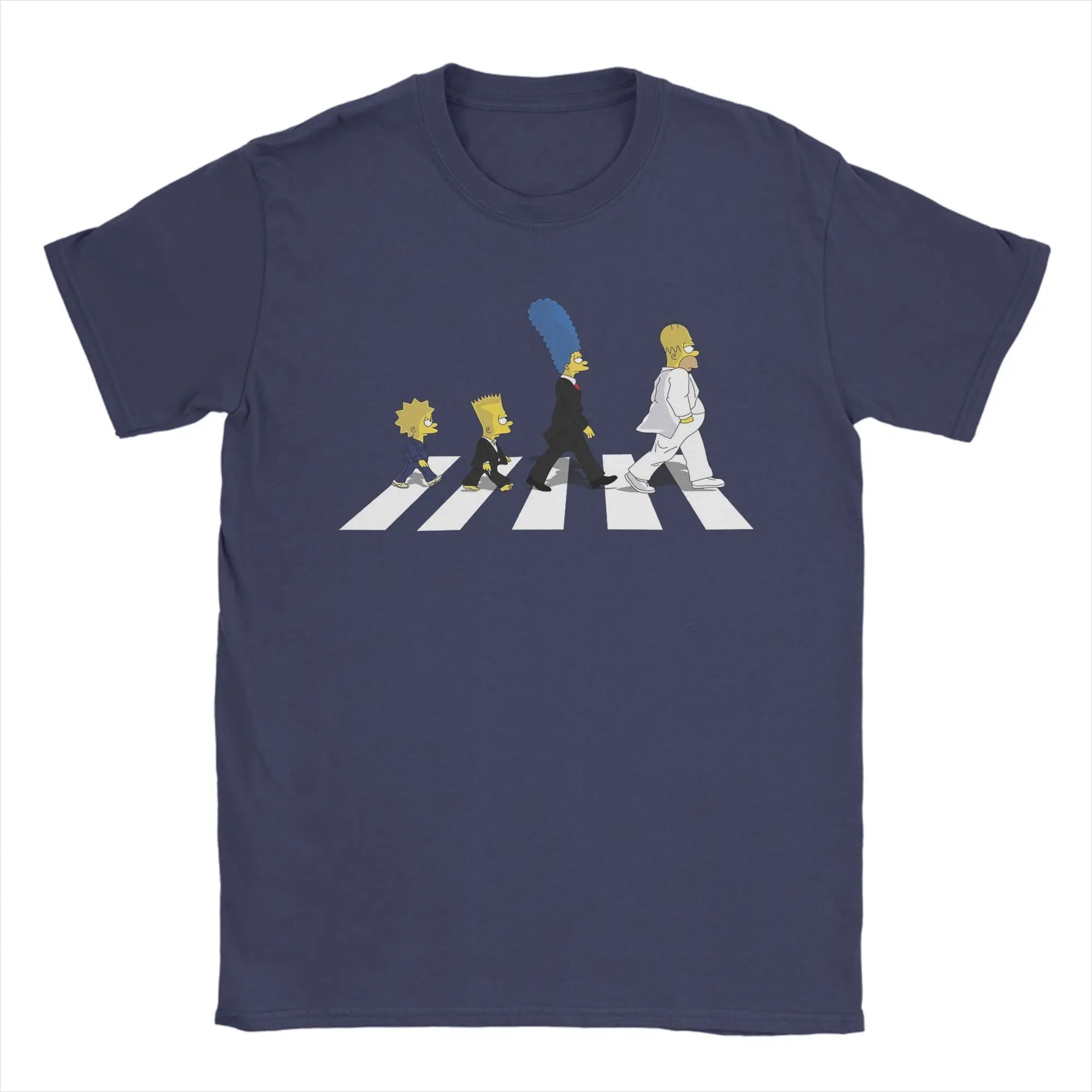 Simpson T Shirts Men's  100% Cotton Vintage T-Shirts O Neck  Tee Shirt Short Sleeve Clothes 6XL