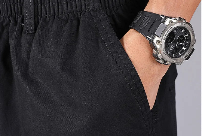 Large Size Casual Cargo Pants