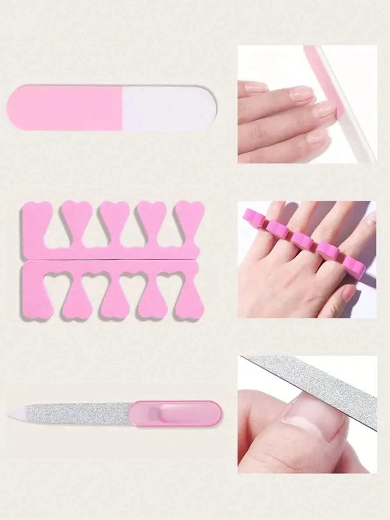 Nail Art Manicure Pedicure Tools Kit with UV LED Nail Lamp and Electric Nail Drill for DIY Nail Care