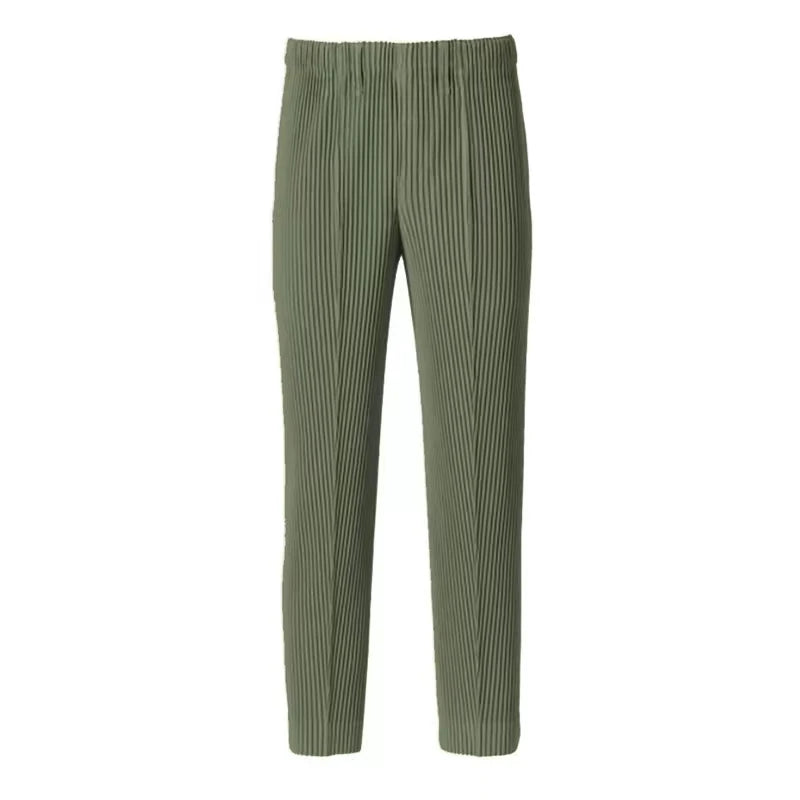 Japanese Pleated Streetwear Suit Pants